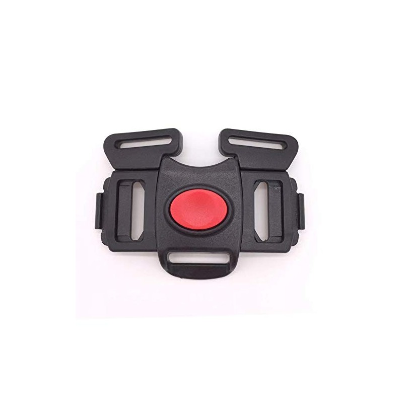 Fitzulam Harness Strap Plastic Buckles for Stroller/Highchair 5 Point Safety