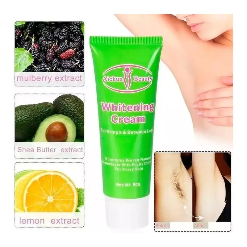 Tratamiento Cutaneo Blanqueador Zonas Obscuras Aclarante 50g