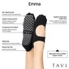 Tavi Emma Grip Socks, Shadow, Medium