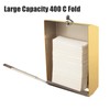 Comercial Paper Towel Dispenser Wall Mount, Brushed Gold Stainless Steel