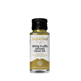 Sabatino Tartufi White Truffle Infused Olive Oil - All Natural, Made From White Truffles, Vegan, Vegetarian, Kosher, Non-Gmo Project Verified, 3.4oz
