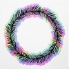 Holographic Decal Stickers of Wreath Premium Waterproof Vinyl Decal Stickers