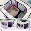 MeYuxg Foldable Dog Fences, Puppy Playpen, Portable Playpen for Puppies,