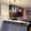 OKELI Pendant Light, Modern Black Pendant Lights Fixture,3 Color Unique