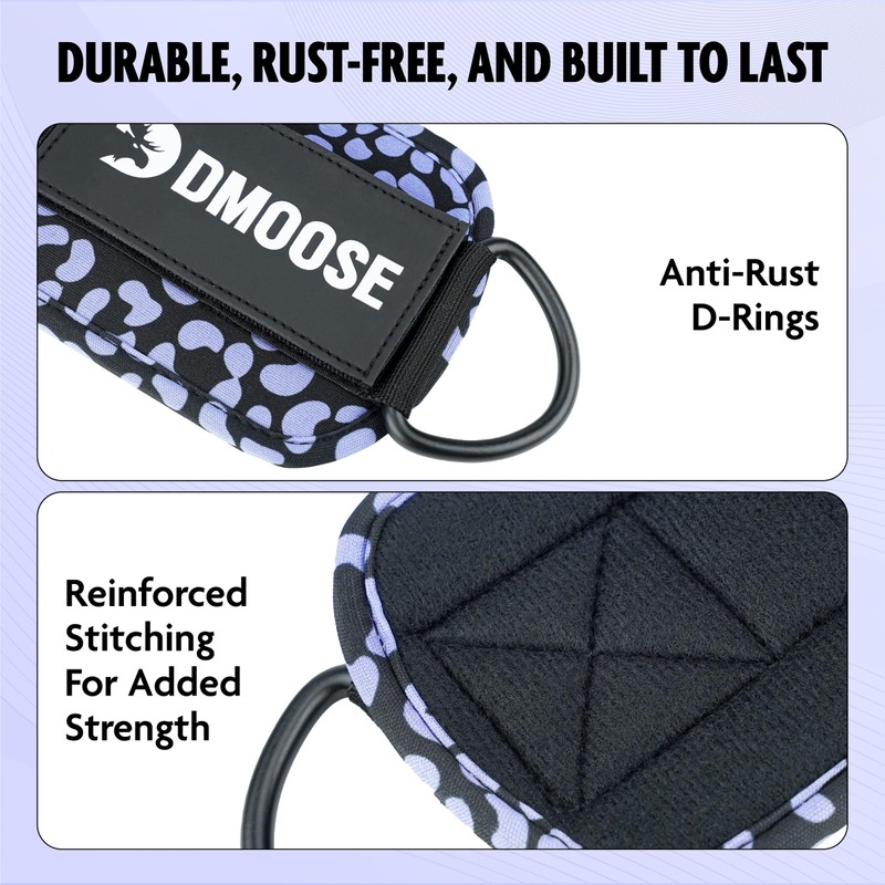 DMoose Foot Straps Cable Pull - Kickbacks Foot Strap -