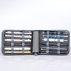 Lanxivi 12 Fountain Pen Case, Rollerball Pen Case Gray Color,