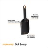 Fiskars Soil Scoop for Potting and Transplanting, Garden Tool Indoor