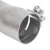 2Pcs Flat Wide Mouth Welding Nozzle, 40mm Stainless Steel Heat