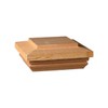 Deckorators 4 in. x 4 in. Hatteras Flat Top Cedar