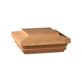 Deckorators 4 in. x 4 in. Hatteras Flat Top Cedar Post Cap