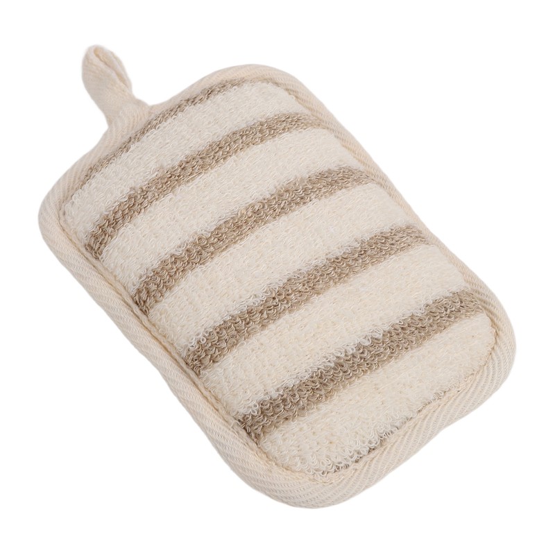 6pcs Exfoliating Sponge Pad Deep Cleaning Double Side Shower Scrubber