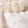 Throw Pillow Covers Pack of 2 Thick Soft Fluffy Plush