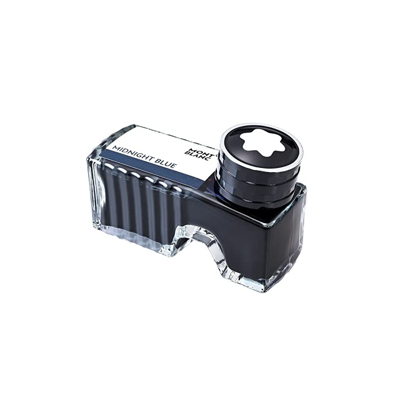 Montblanc Ink Bottle Ink for Fountain Pen 128186 Midnight Blue