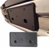 Front License Plate Bracket Frame Compatible with Dodge RAM 1500