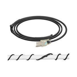 DEWENWILS 3FT Heat Tape for Water Pipes, 120V Heat Tape for Pipes at -40°F, Pipe Heat Tape with Thermostat, Pipe Heat Tape, CSA/ETL Listed