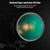 NEEWER 58 mm Colourful Starlight Brushed Camera Lens Filter, Special