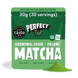 Perfect Ted Polvo  Matcha Orgánico  Matcha Orgánico De Grado Ceremonial  Té Matcha Japonés En Polvo  Matcha Para Preparar Matcha  (30 Raciones)       