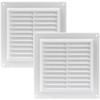 Vent Systems 4" x 4" Inch (Opening Dimensions) White -