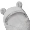 Infant Blanket Sleeping Wrap Ultra Soft Cute Bear Shape Plush