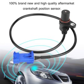 Ausla Auto Kurbelwellenpositionsensor Motordrehzahlsensor-Nockenwellensensor für SAAB 9-3 9-5 900 96-09 mit Stabilem Material Genauiger Leistung Direkter Ersatz