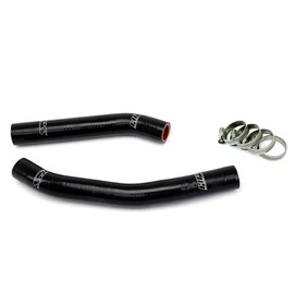 HPS 57-1361-BLK Black Silicone Radiator Coolant Hose Kit