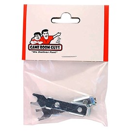 Game Room Guys Metal Retainer Clip for Coin Mech - Set of 2