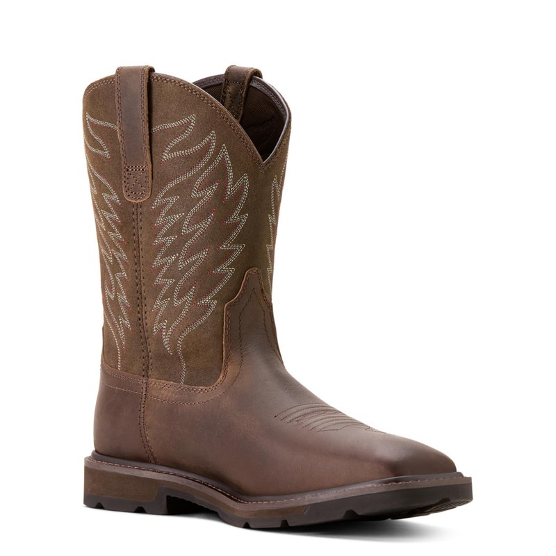 Ariat Groundbreaker Wide Square Toe Work Boot