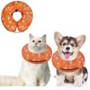 Toptakeit Inflatable Dog Cone Collar for After Surgery, Dog Donut