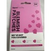 Face facts Blemish Patches, 24 Count, Heart-Shaped Spot Treatment, Pink
