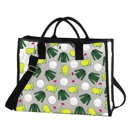 JXGZSO Green Merch Golf Zipper Makeup Bag Masters Golf Party Gift (Green Masters TT CA)