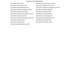 Tusk UTV Full Service Kit Maxima SXS Synthetic 5W-50 Tusk First Line UTV Air Filter for Polaris RZR XP Turbo Fox Edition 2018