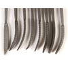 Mercer Industries BCRIFS Riffle Rasp Set, 7-1/2", 8-Piece
