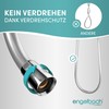 Engelbach® Shower Hose 1.25 m with Double Twist Protection, Plastic