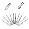 Ball Head Milling Cutter Double Flutes Carbide CNC Bits for