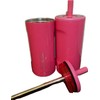 Brumate 12 oz. Straw Tumbler 2-Pack, Neon Pink