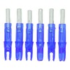 6Pcs Lighted Arrow Nocks High Visibility High Light Transmittance Waterproof