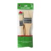 Plaid Apple Barrel Chip Brush Set NAT Bristle 3pc