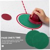 Kisangel 10pcs Air Hockey Accessories Goal Table Hockey Round Ice