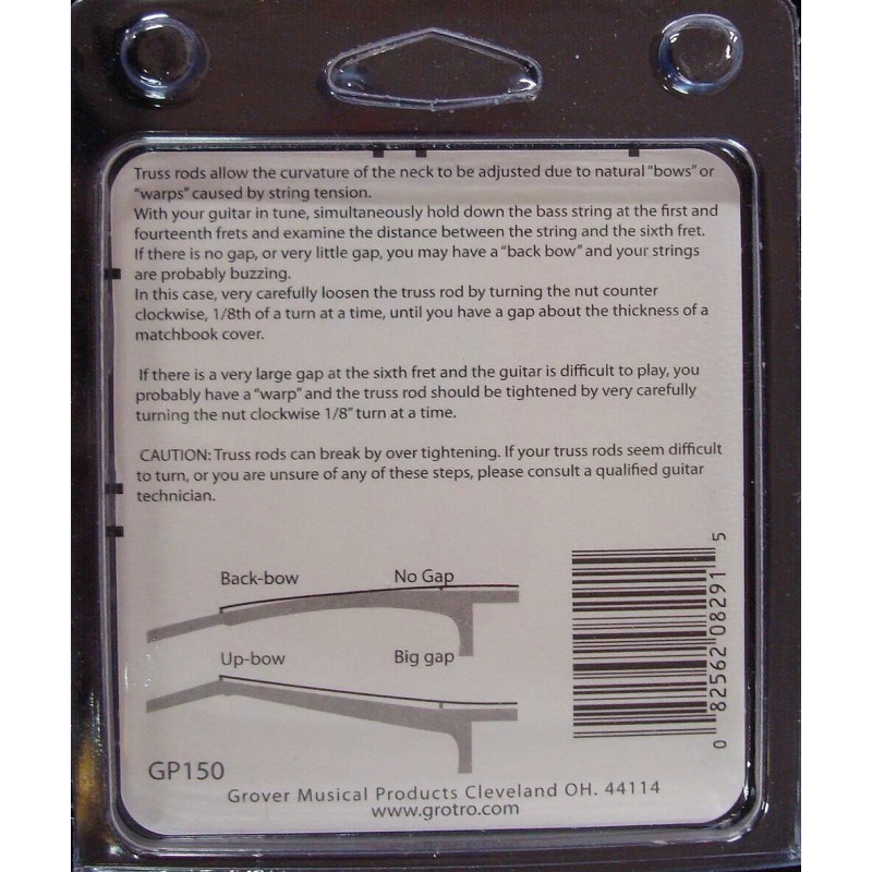 Grover GP150 5/16” Truss Rod Wrench