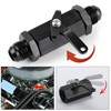 Fuel Shut Off Check Valve 6061 Aluminum Alloy Black Anodized