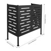 AC Fence for Outside Unit,Outdoor Privacy Screen Wood Panels with