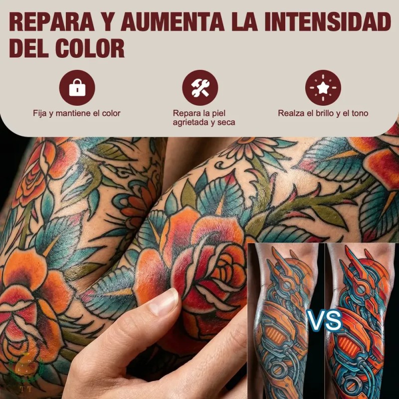 T Tcrema Hidratante Tatuaje Vitamina A Y D Microblading 120pz