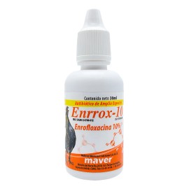 Enrrox-10 30ml - Antibiótico En Agua Bebida (catarros)
