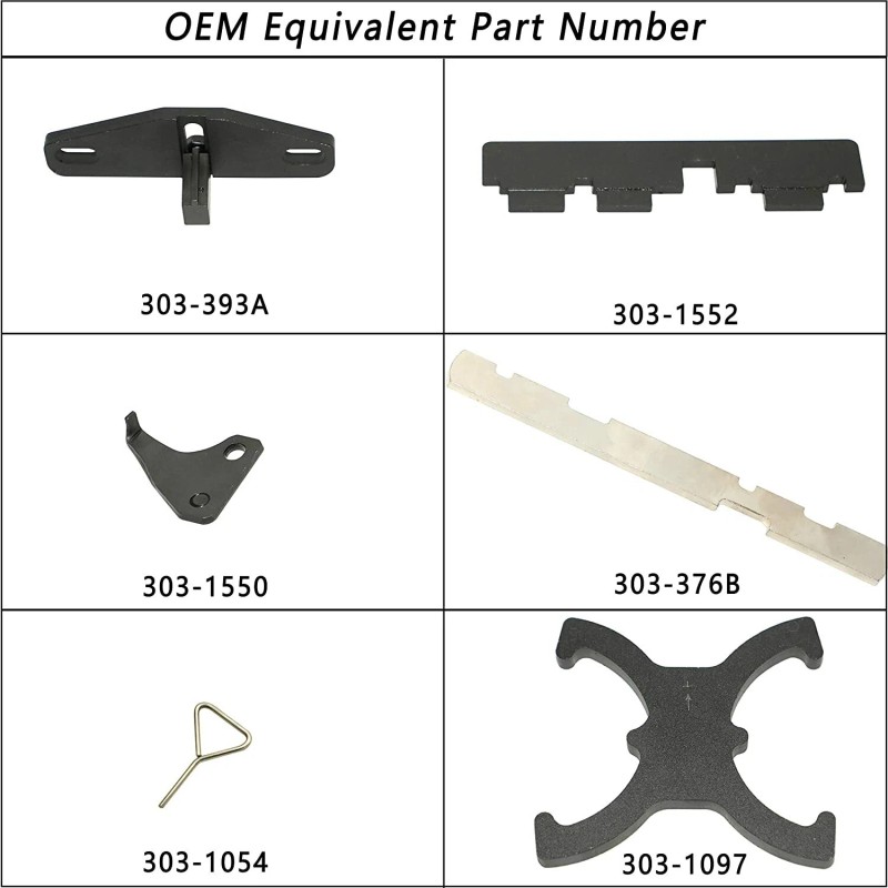DPTOOL Engine Camshaft Flywheel Locking Set Timing Tool Kit Fit