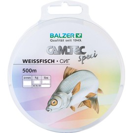 Balzer Camtec SpeciLine White Fish 500 m Light Grey 0.22 mm / 4.1 kg White Fish Line