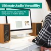 Electrohome McKinley 2.0 Stereo Powered Bookshelf Speakers with Built-in Amplifier