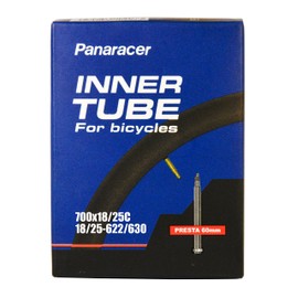 Panaracer 700 x 18/25 C Presta (French)-60mm Bicycle Tube