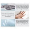 MayaFit Ergonomic Lumbar Support Cushion, Grey, 460mm x 440mm x