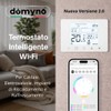 CRONOTERMOSTATO WIFI PROGRAMMABILE SMARTPHONE APP ALEXA TERMOSTATO CALDAIA DA PARETE