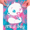 FETTIPOP Gender Reveal Exposuring Art Canvas Kit (It’s a Boy),